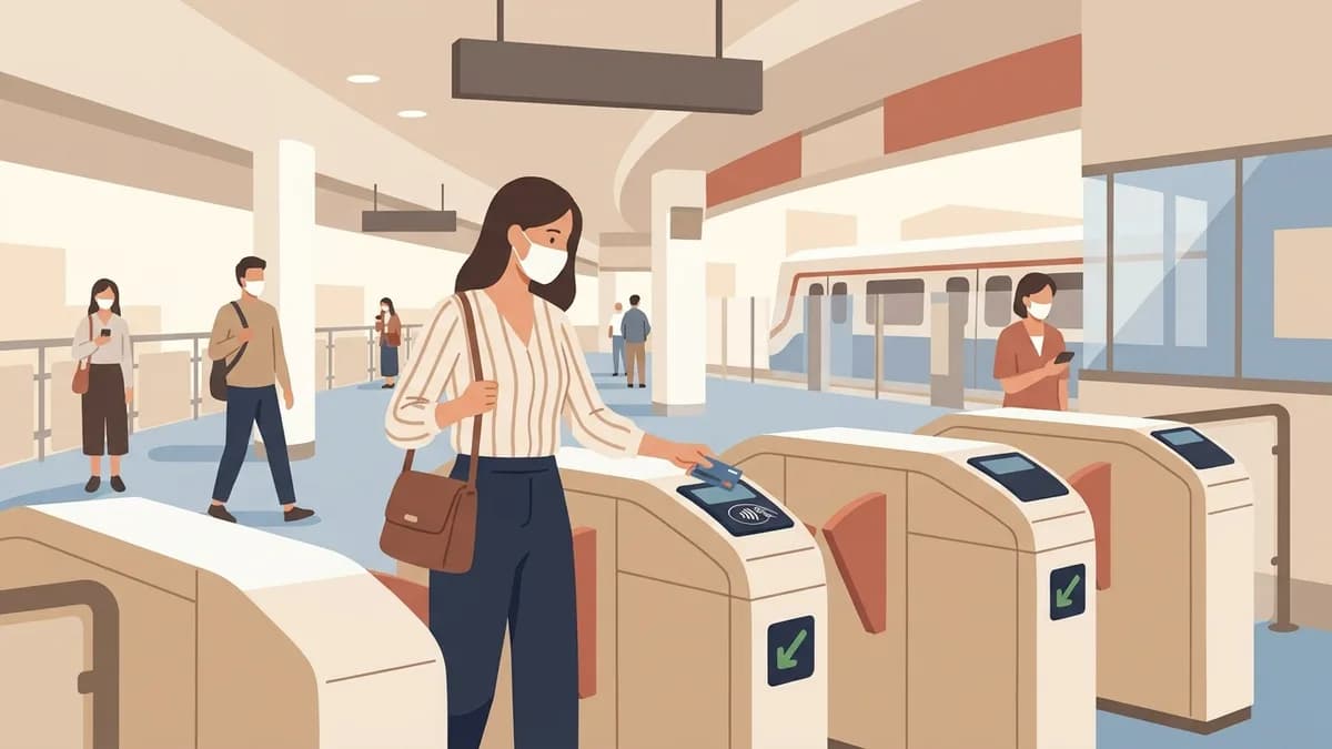 บัตรเครดิต bts จ่ายค่า BTS MRT ที่ประตูทางเข้า