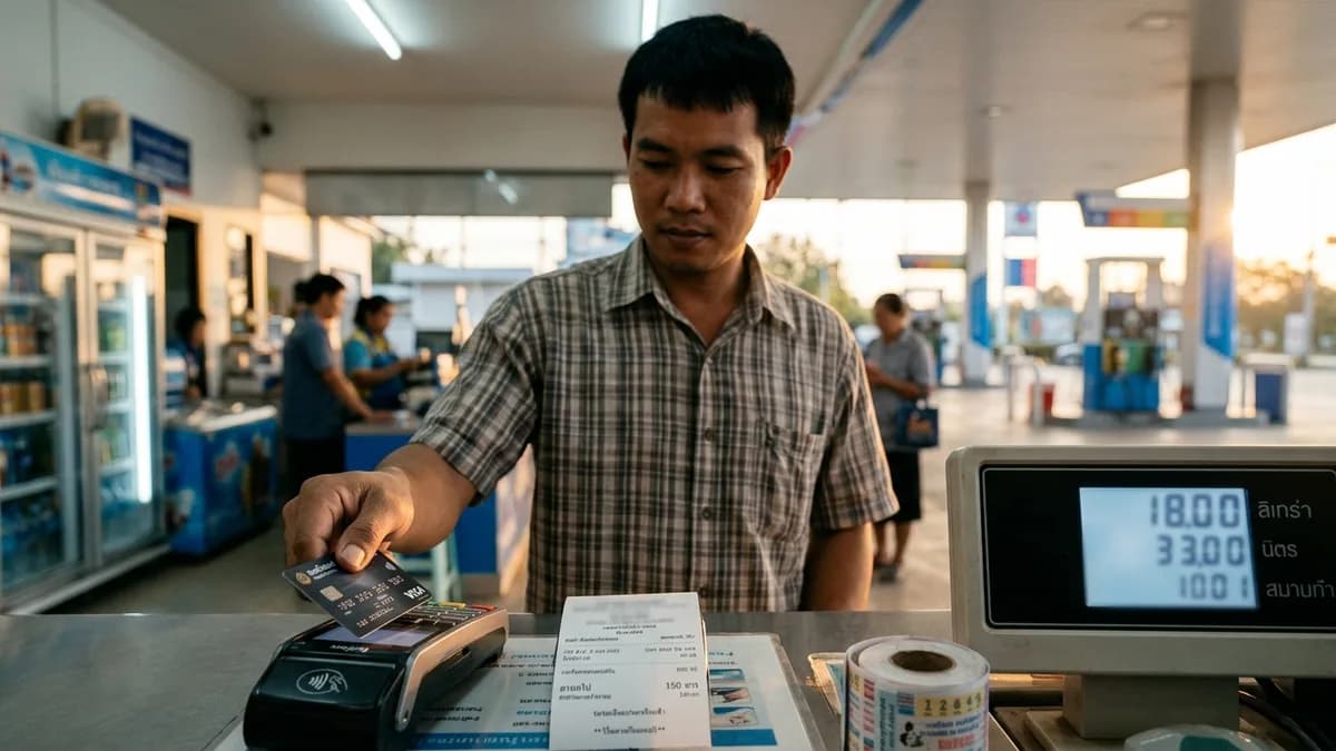 เช็กเงื่อนไขบัตรเครดิตก่อนเติมน้ำมันบางจาก