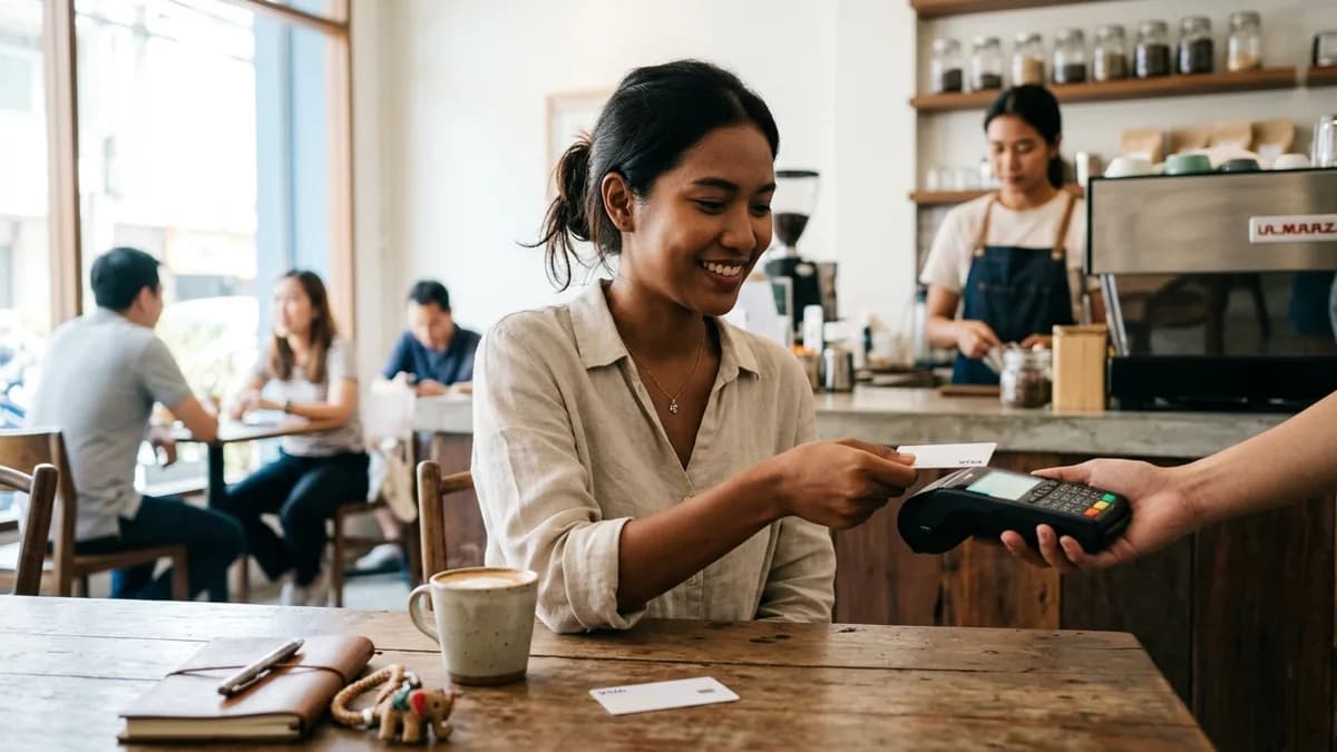 Visa กับ Mastercard ต่างกันยังไง ภาพจ่ายเงินหน้าร้านจริง